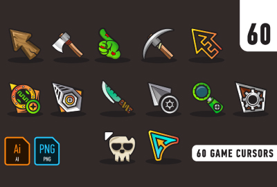 60 game cursors main cover image
