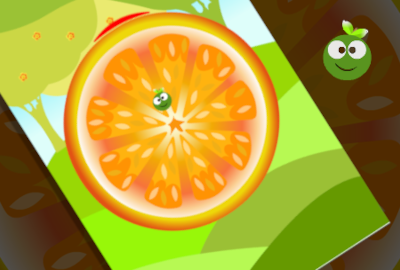 Ricocheting Orange Casual Game main cover image