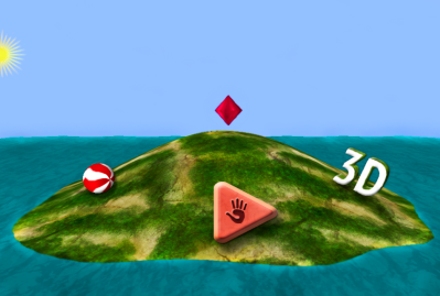 3D game "Collect candy" main cover image