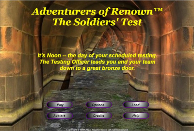 Soldiers` Test main cover image