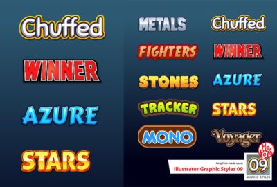 Illustrator Graphic Styles 09 main cover image