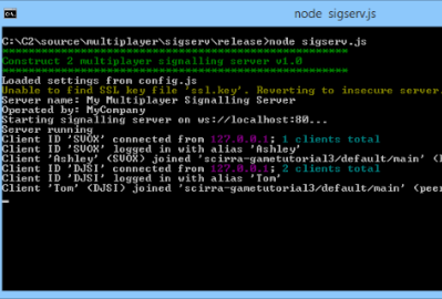 Multiplayer Signalling Server main cover image