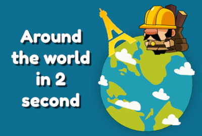 Around The World In 2 Seconds main cover image